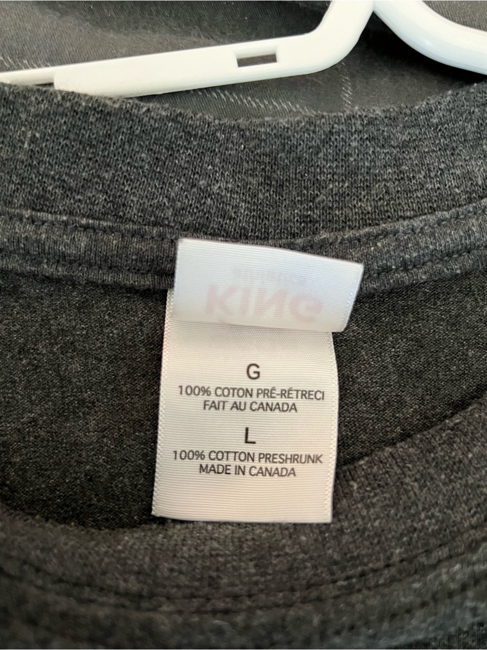 PPWC Public & Private Workers of Canada Graphic T-Shirt Gray Size Large - Picture 7 of 7